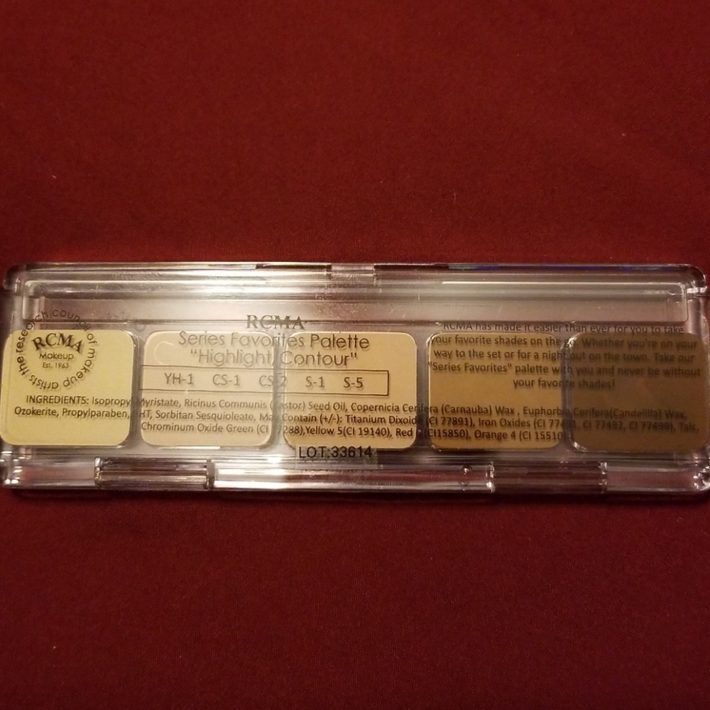 Highlight and contour cream.